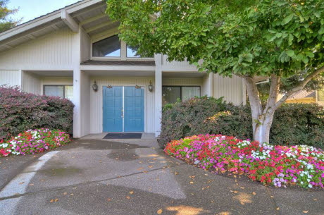 Clubhouse entrance