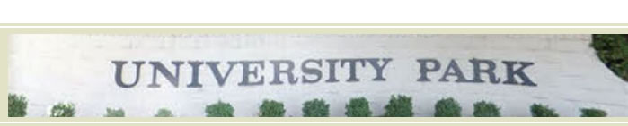 University Park Banner